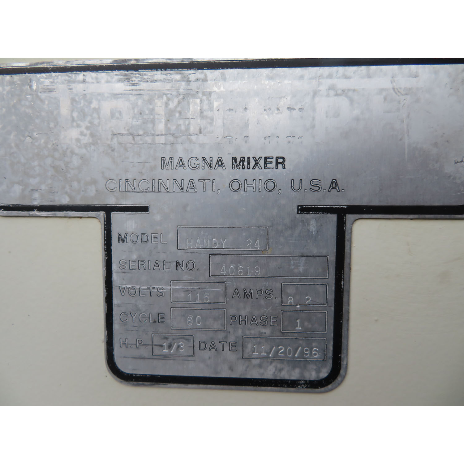 Magna Mixer Wire Cut Cookie Depositor HANDY-24, Used Very Good Condition image 5