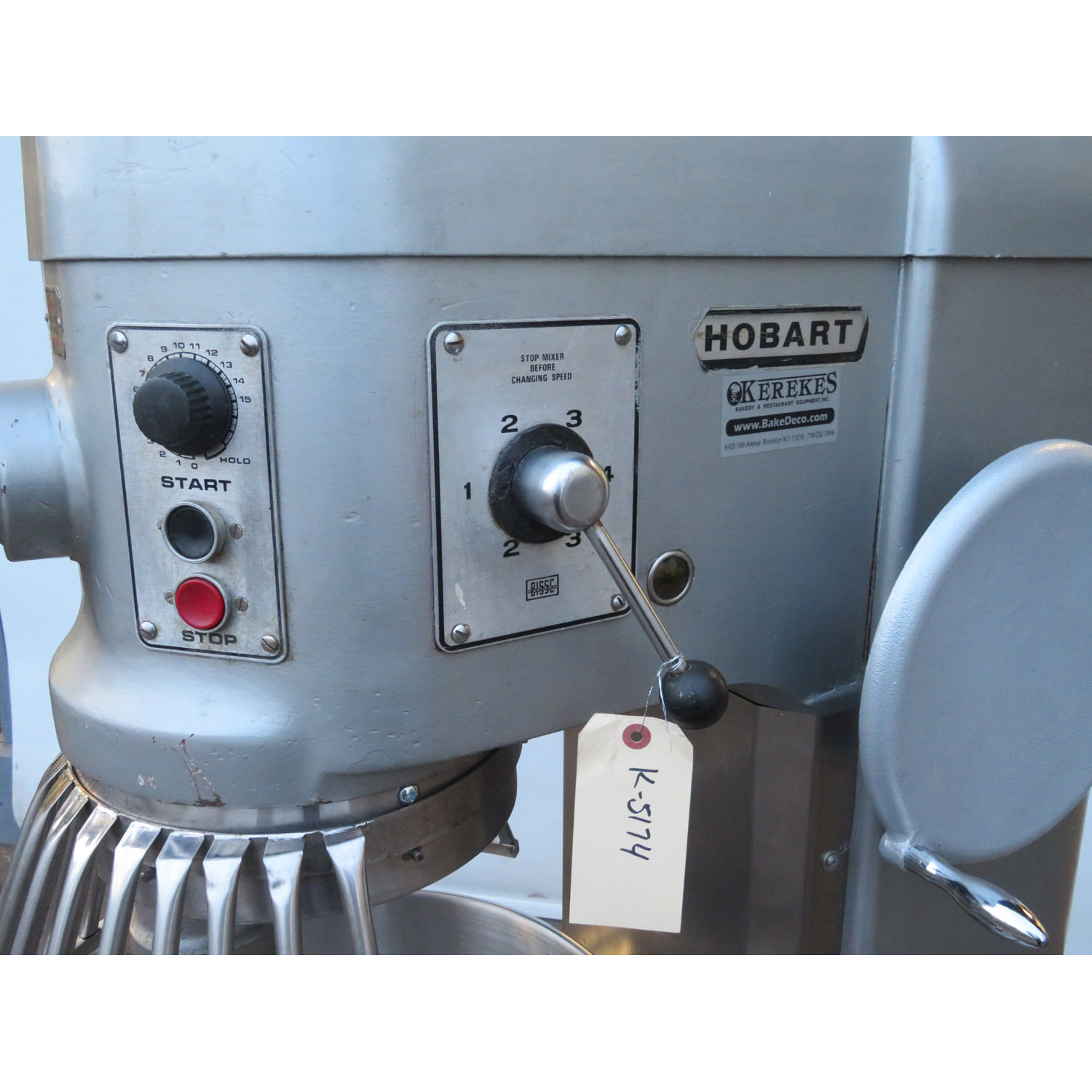 Hobart 60 Quart H600T Mixer, Used Excellent Condition image 2