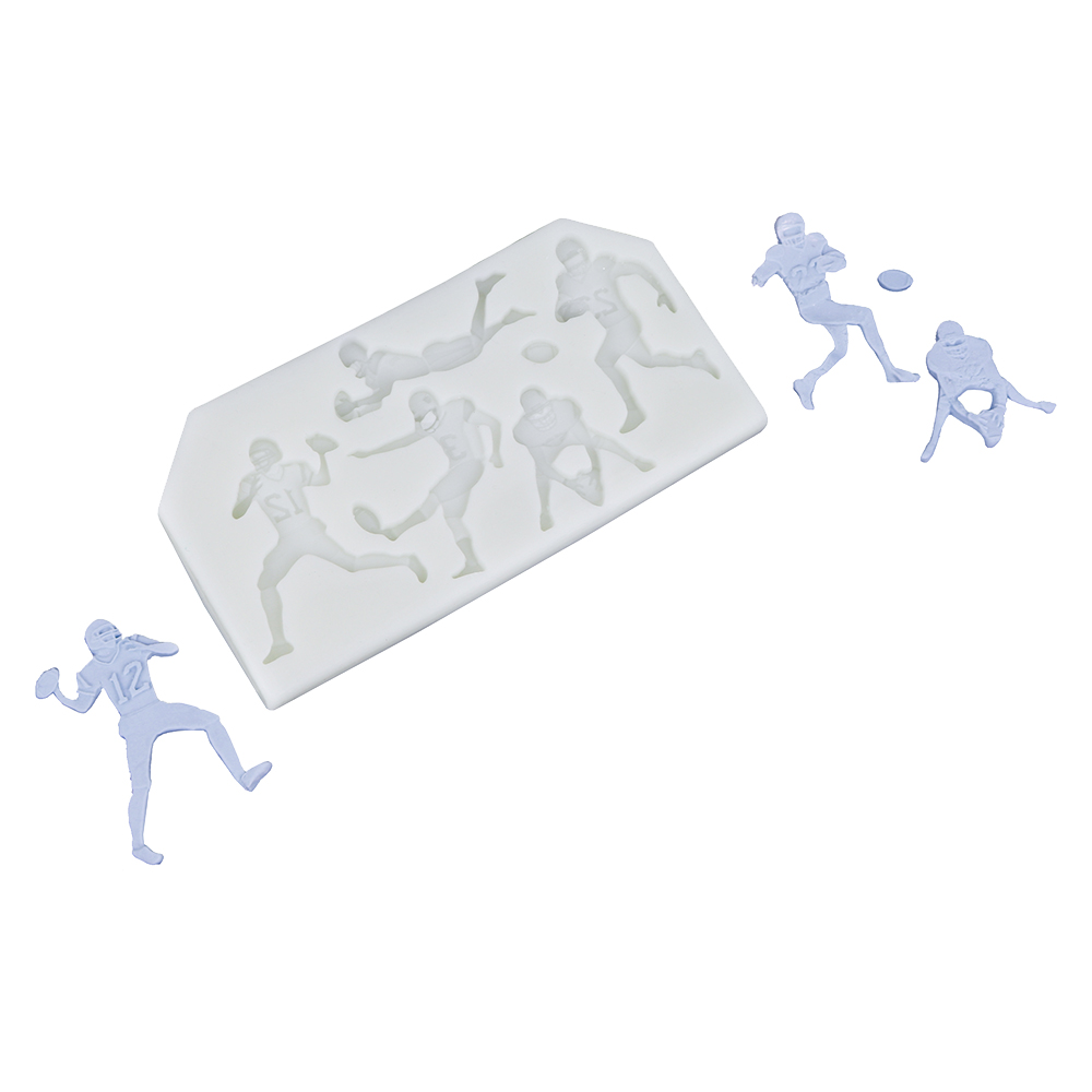 O'Creme Silicone Sports Fondant Mold image 1