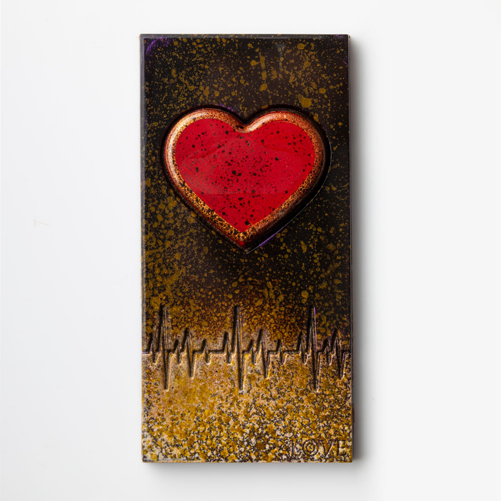 Greyas Polycarbonate Chocolate Molds, Heartbeat Bar Set by Luis Amado image 2