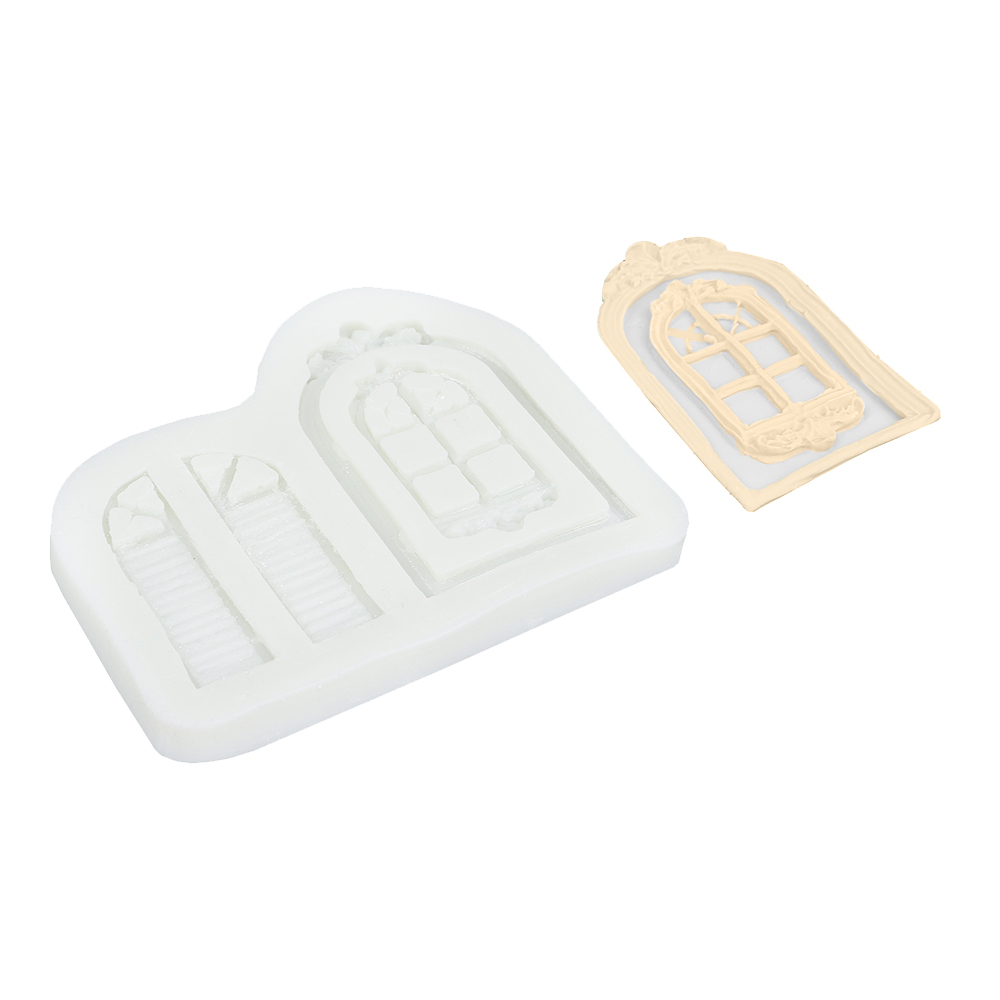 O'Creme Silicone Windows Fondant Mold image 1