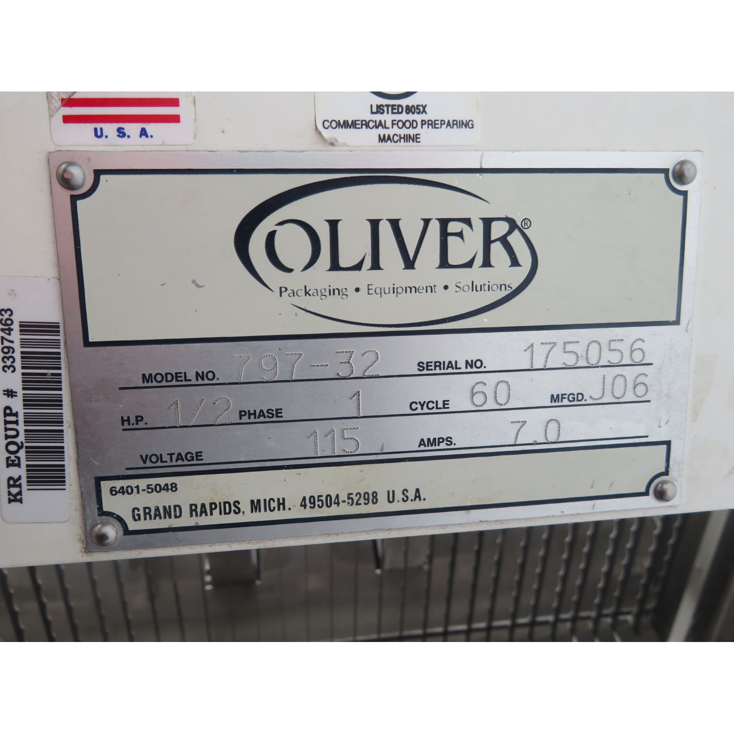 Oliver 797-32 Bread Slicer 1/2" Cut, Used Great Condition image 4