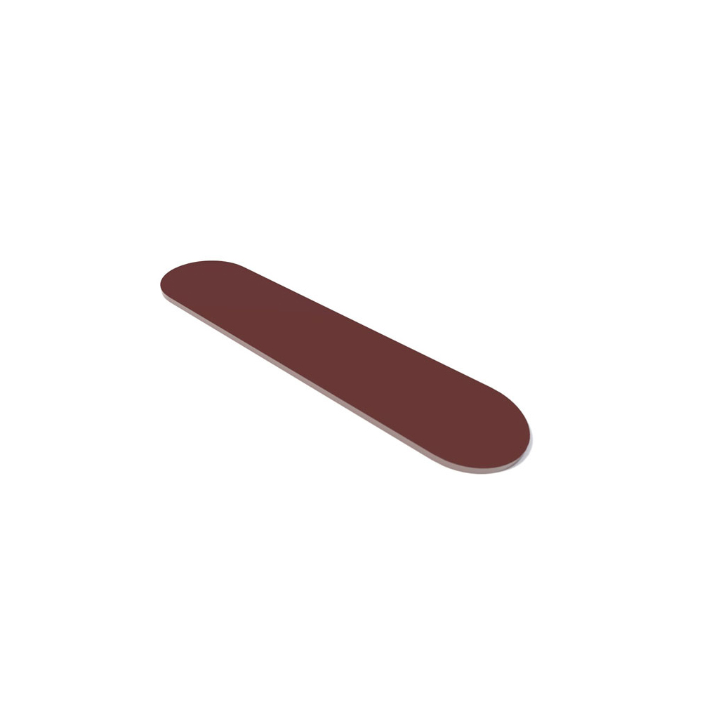 Martellato Chocolate Rubber Chablon Mat, Eclair image 1