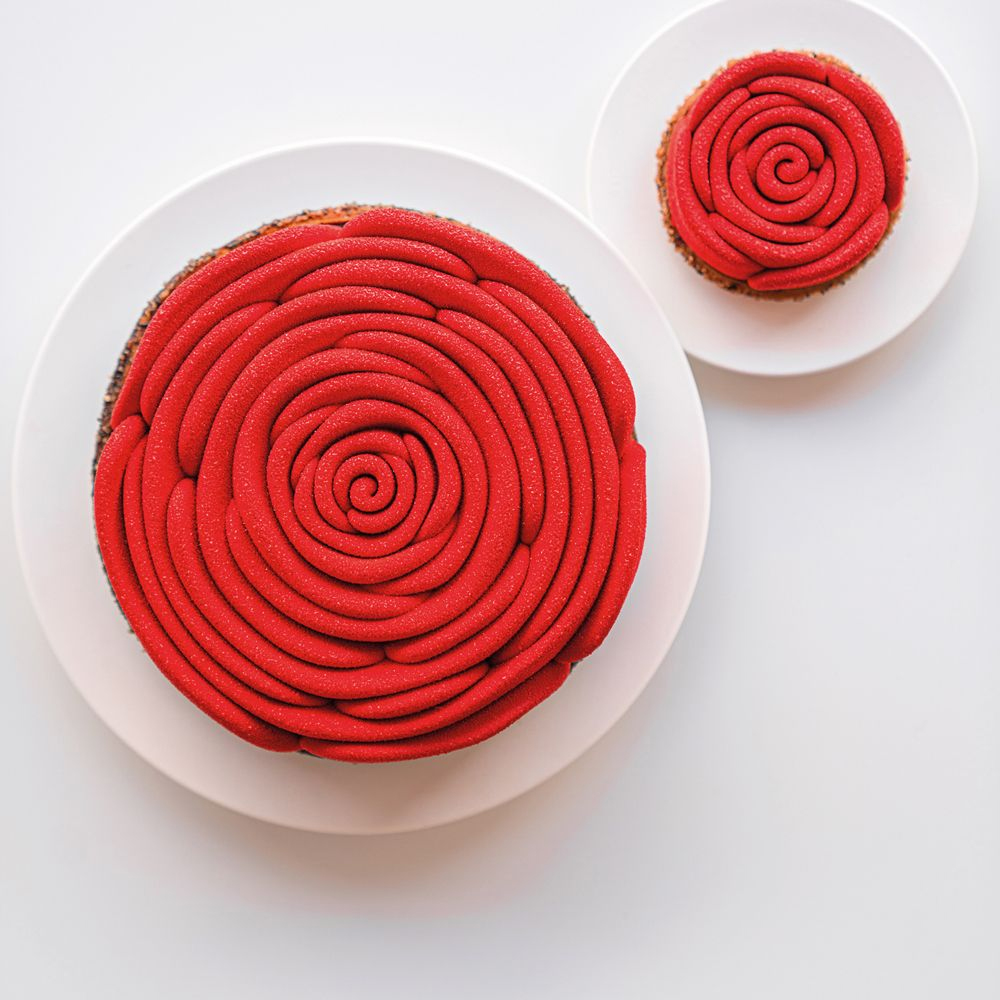 Flexible Silicone Rose Mold — INDIGO HIPPO