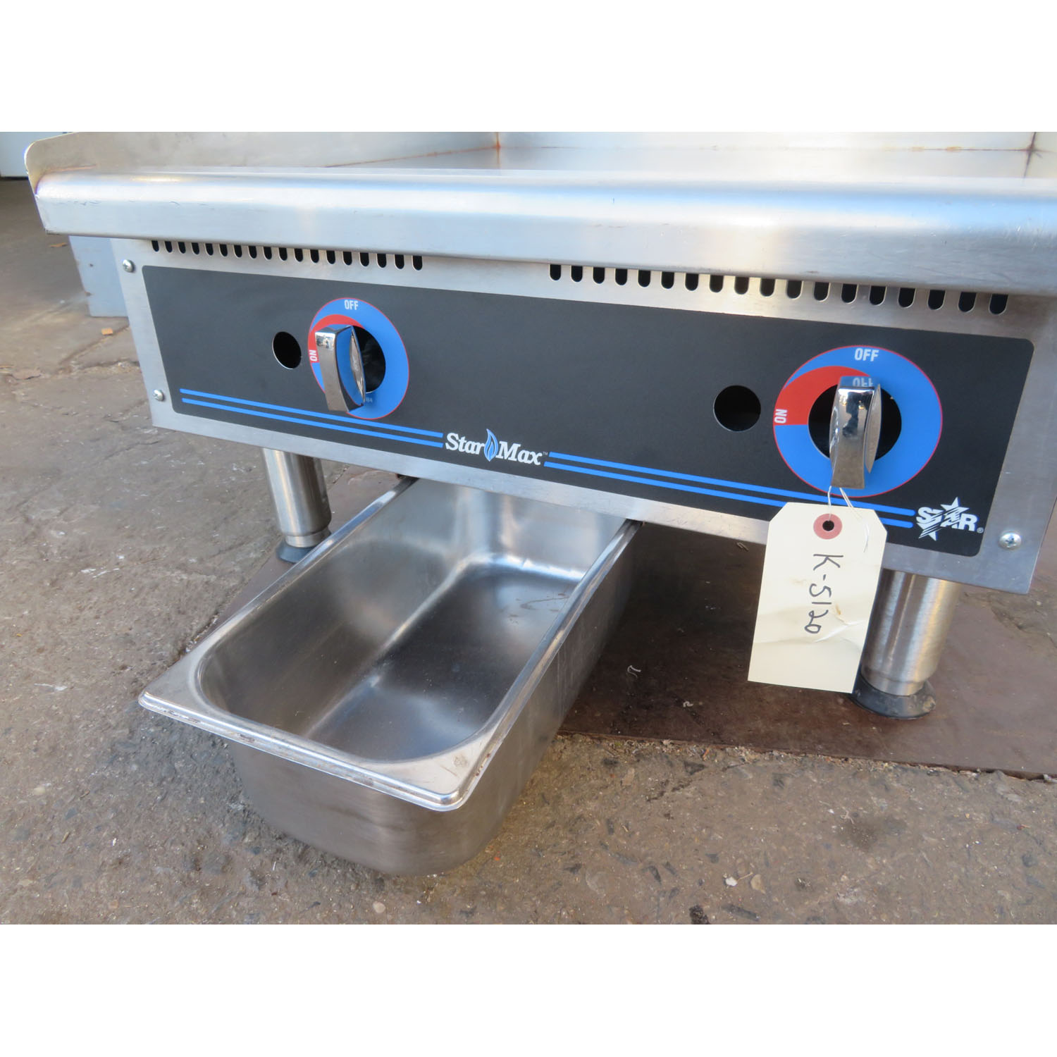 Star Max 624MD, 24 Inch Gas Griddle, Used Very Good Condition image 2