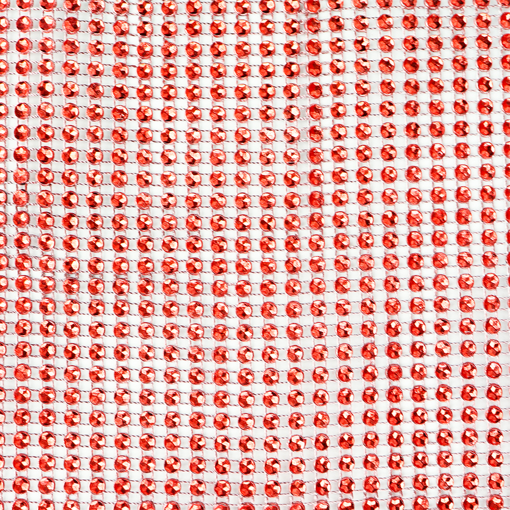 O'Creme Red Rhinestone Wrap, 4-1/2" x 10 Yards image 1