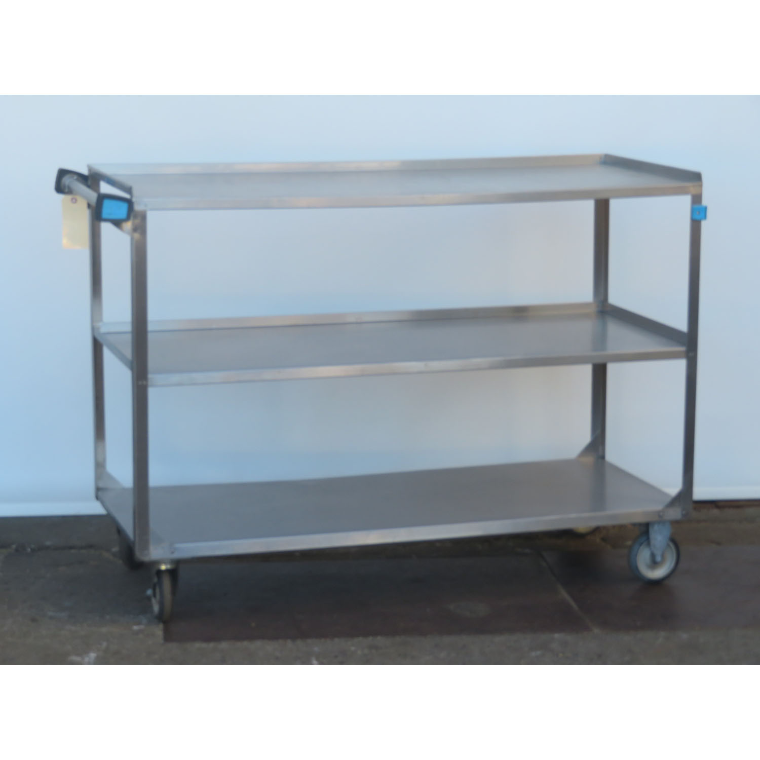Lakeside 459 Stainless Steel Medium Duty 3 Shelf Utility Cart, Used Great Condition image 1
