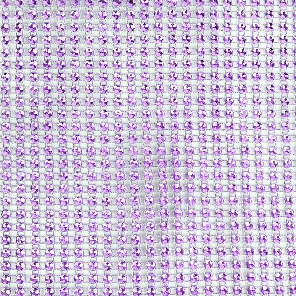 O'Creme Purple Rhinestone Wrap, 4-1/2" x 1 Yard image 1