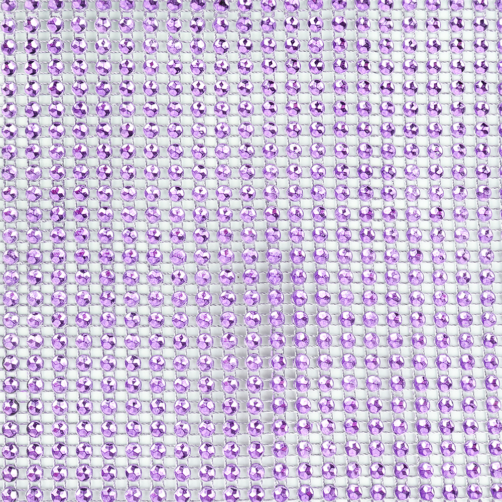 O'Creme Purple Rhinestone Wrap, 4-1/2" x 1 Yard image 1