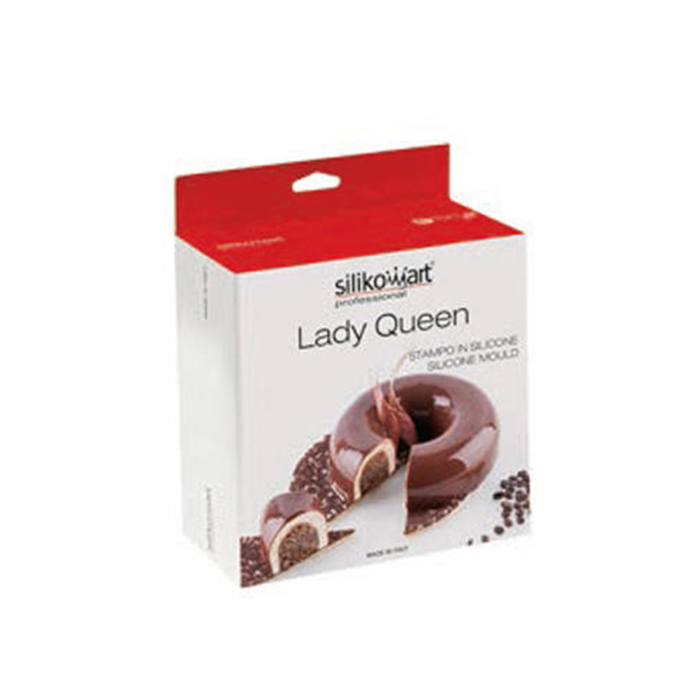 Silikomart "Kit Lady Queen" Tortaflex Freezing and Baking Mold image 4