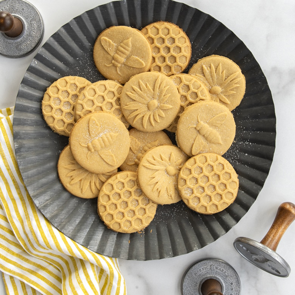 Nordic Ware 01250 Honey Bee Cookie Stamps, Set of 3 image 4