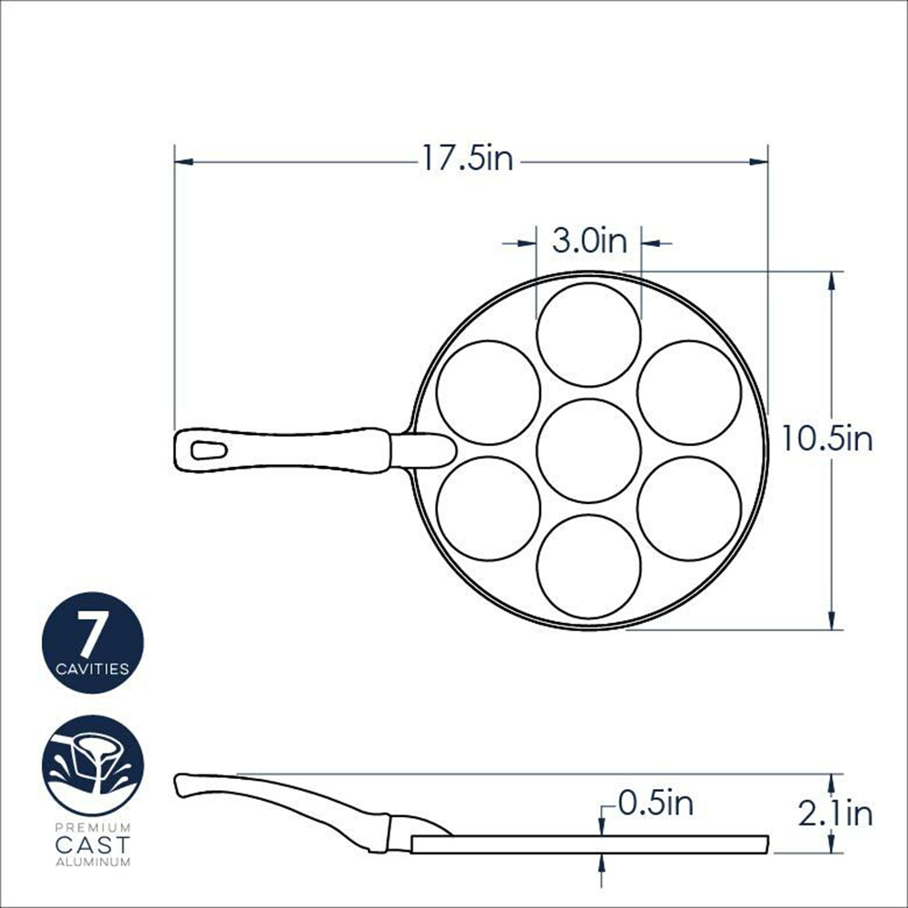 Nordic Ware Silver Dollar Pancake Pan  image 6