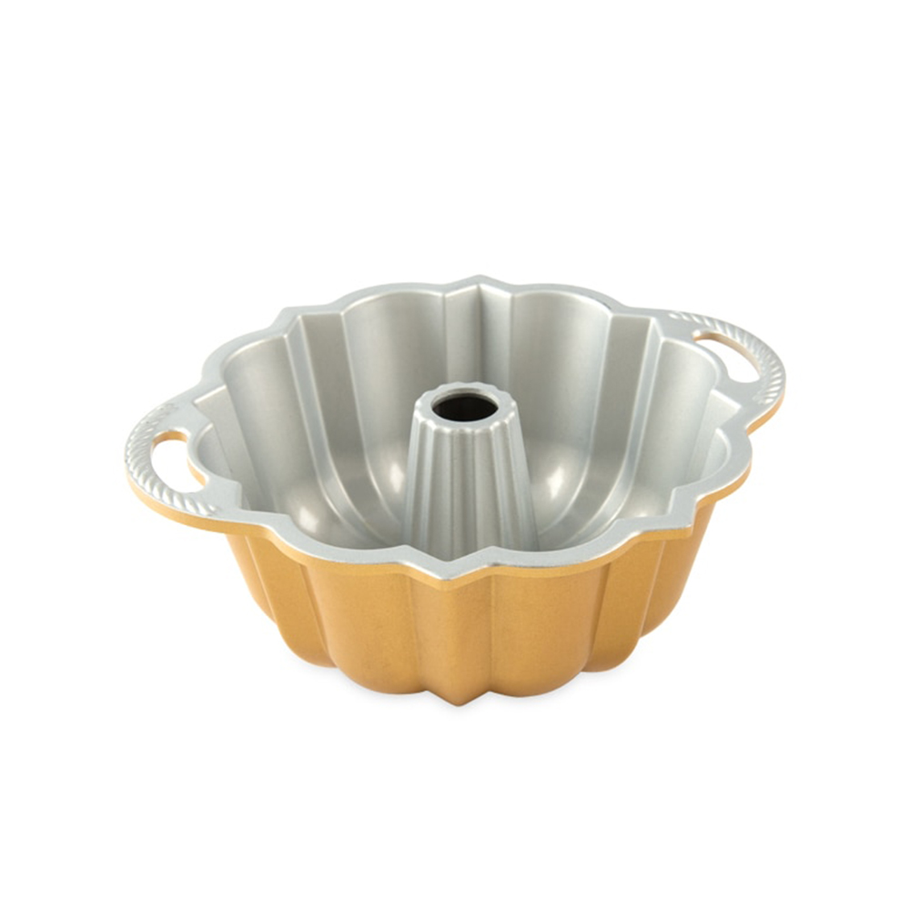 Nordic Ware 51277 Gold Anniversary Bundt Pan, 6 Cup image 1