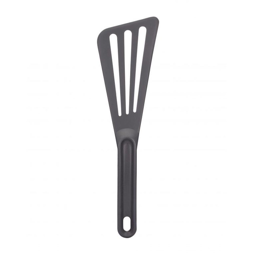 Matfer 12" Slotted Gray Pelton Spatula  image 2