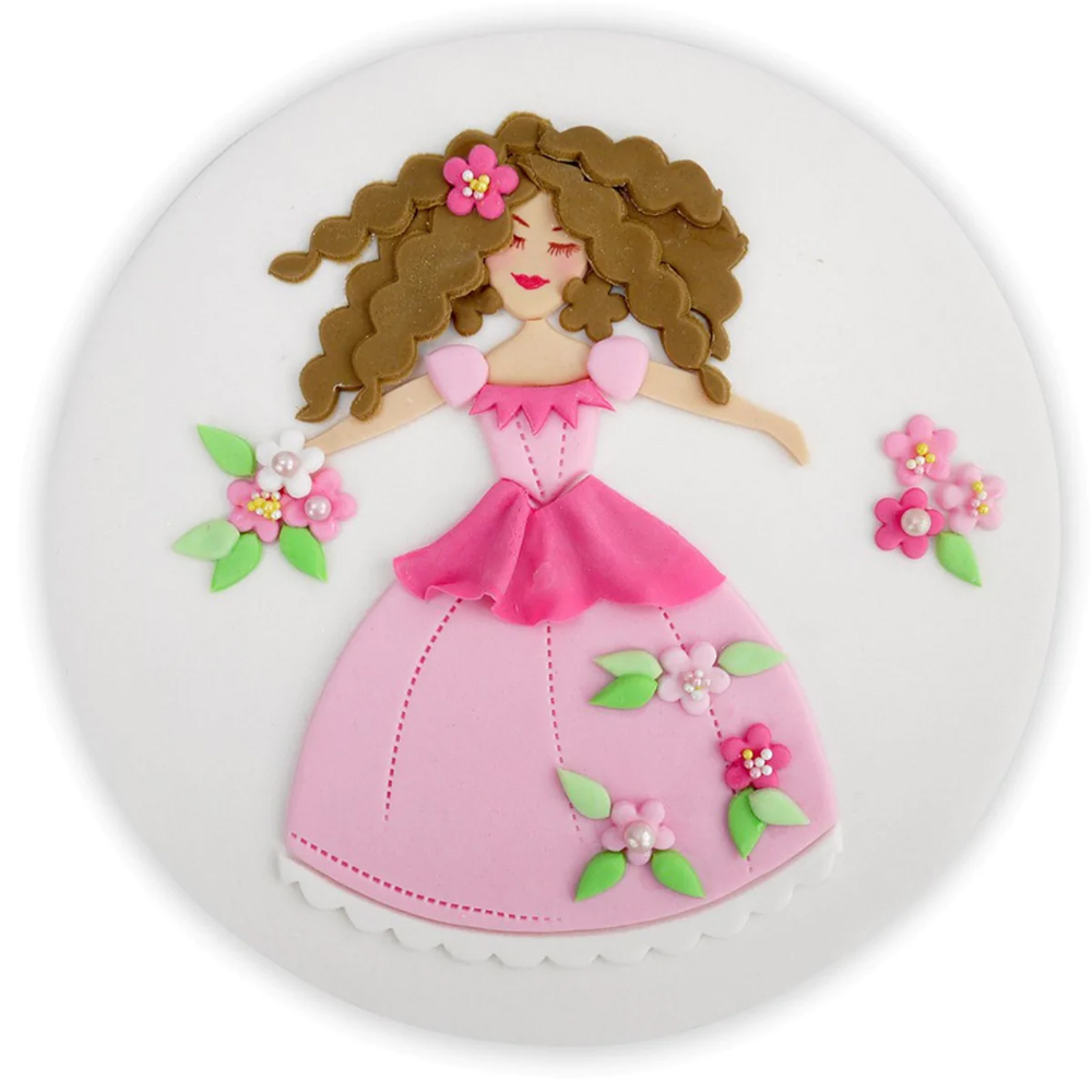 FMM Sugarcraft Princess Cake Topper Cutter image 1