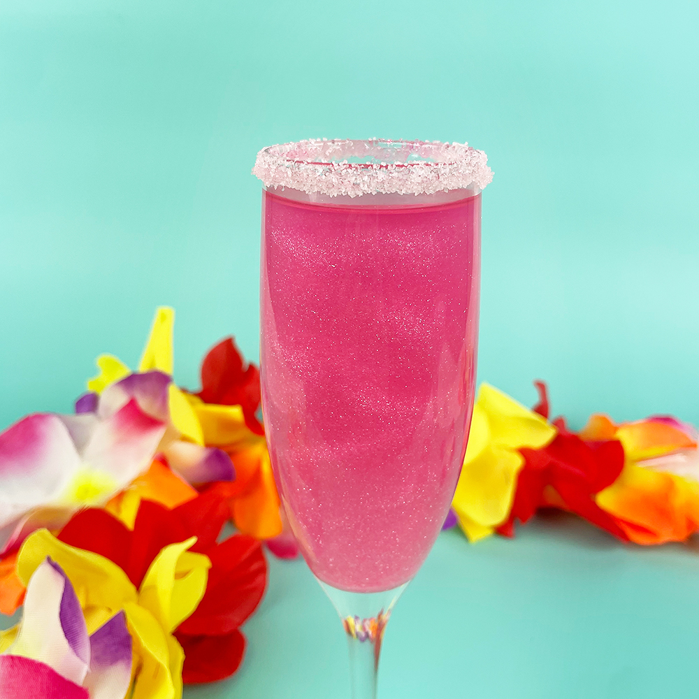 O'Creme Cocktail Glitter, 4 gr. - Pink image 5