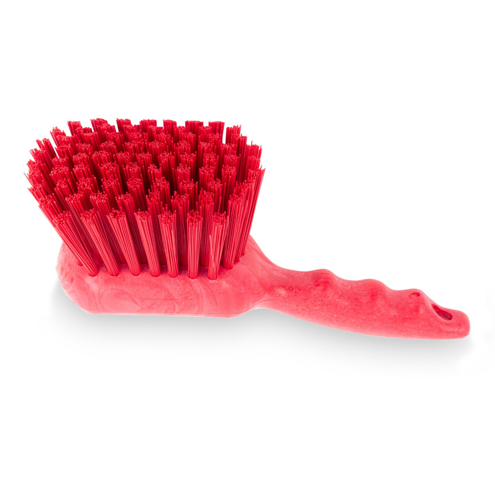 Carlisle Sparta Floater Scrub Brush, 8" - Red image 1