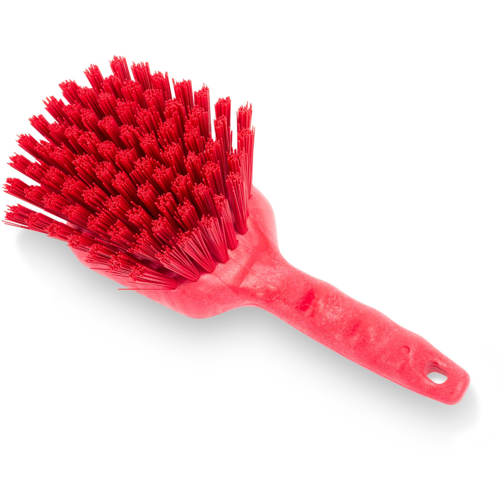 Carlisle Sparta Floater Scrub Brush, 8" - Red image 3