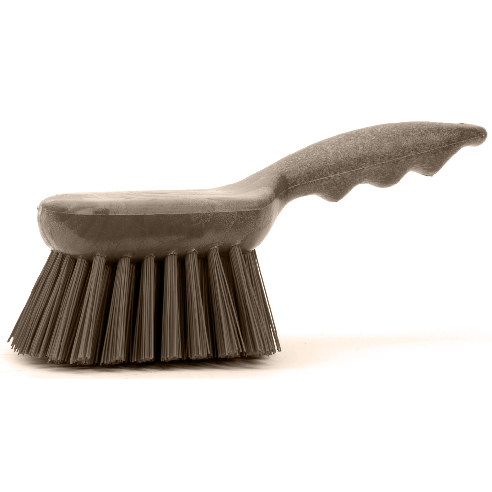 Carlisle Sparta Floater Scrub Brush, 8" - Brown image 2