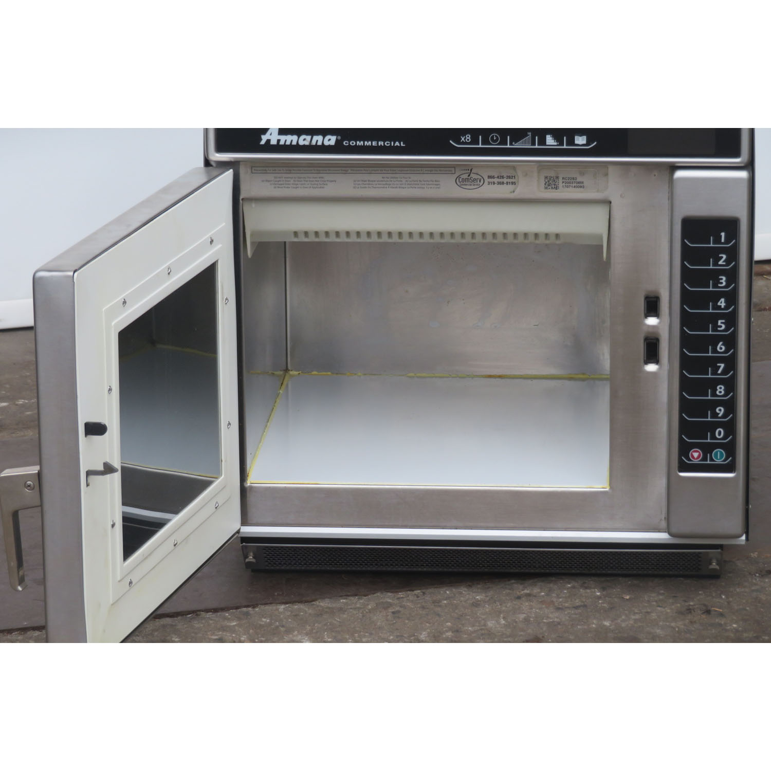 Amana RC22S2 Commercial Microwave 208/240V, 3200W, Used Great Condition image 1