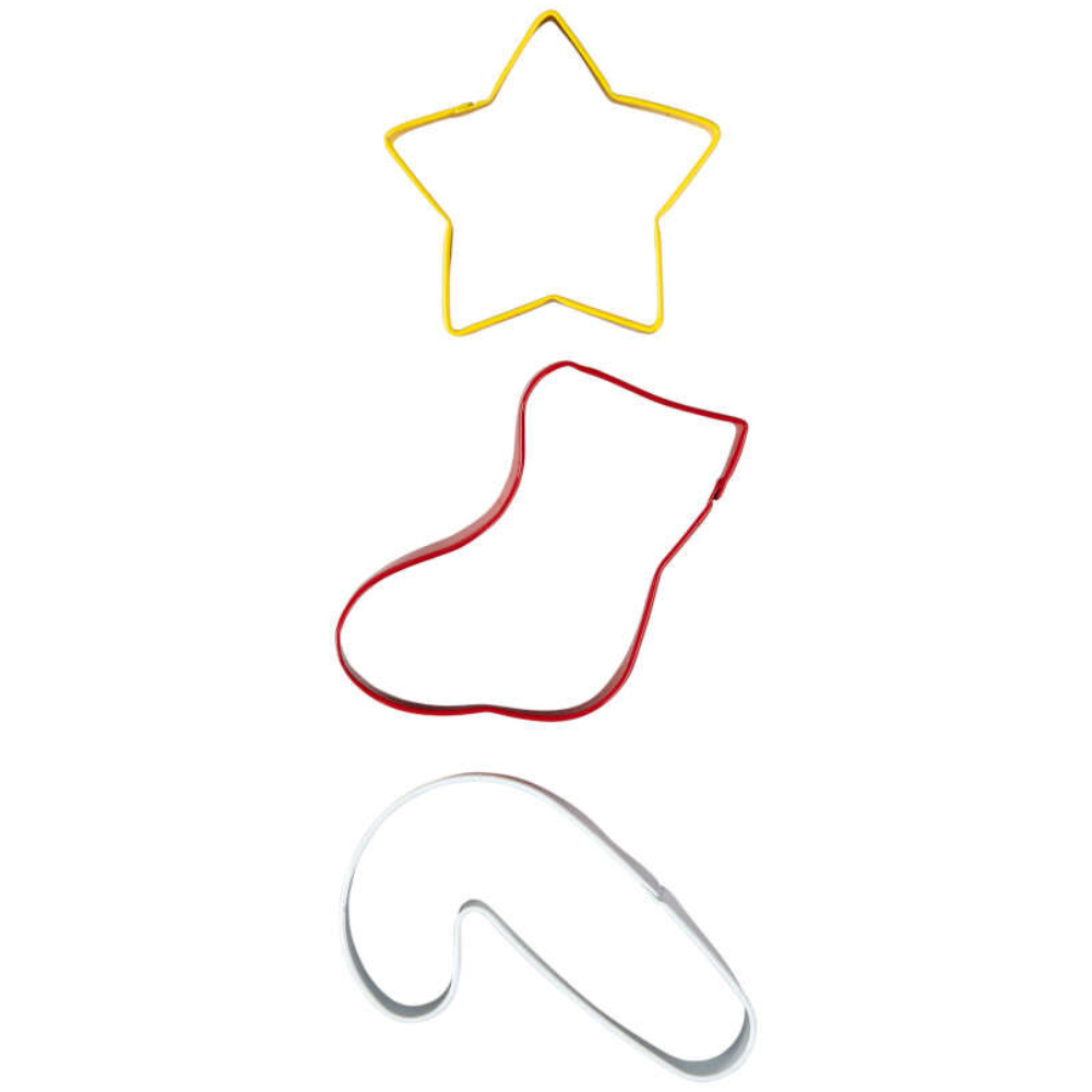 Wilton Christmas Cookie Cutters, Set of 3 image 1