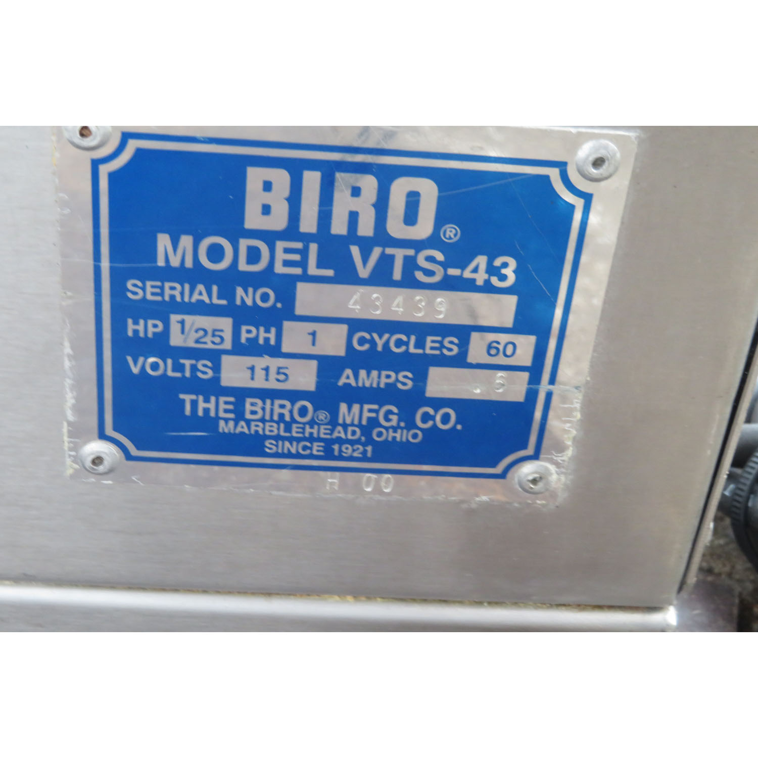 Biro VTS-43 Vacuum Tumbler, Used Great Condition image 4