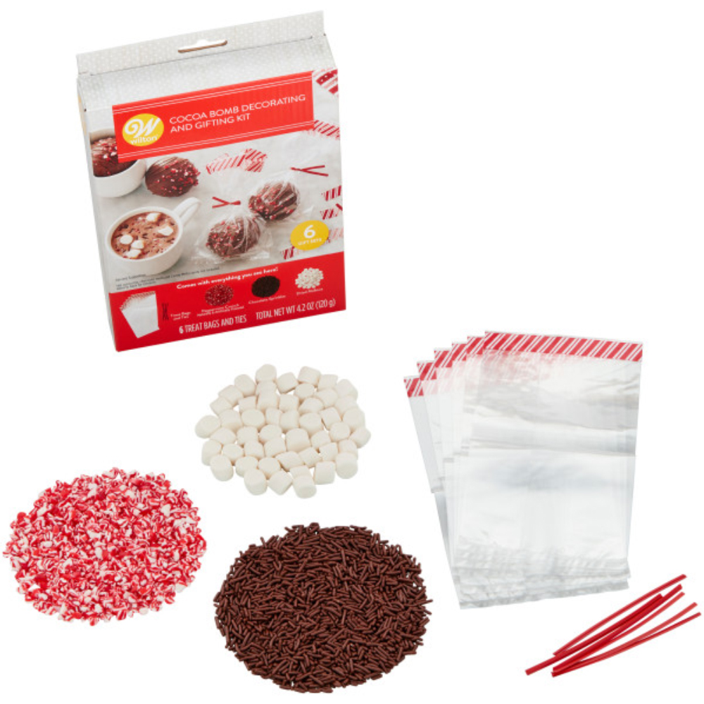 Wilton Christmas Hot Cocoa Bomb Decorating and Gifting Kit image 3