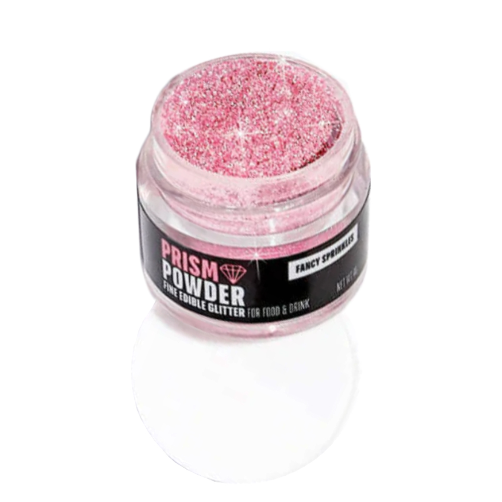 Prism Powder Champagne Rose Gold Edible Glitter, 4 gr. image 1