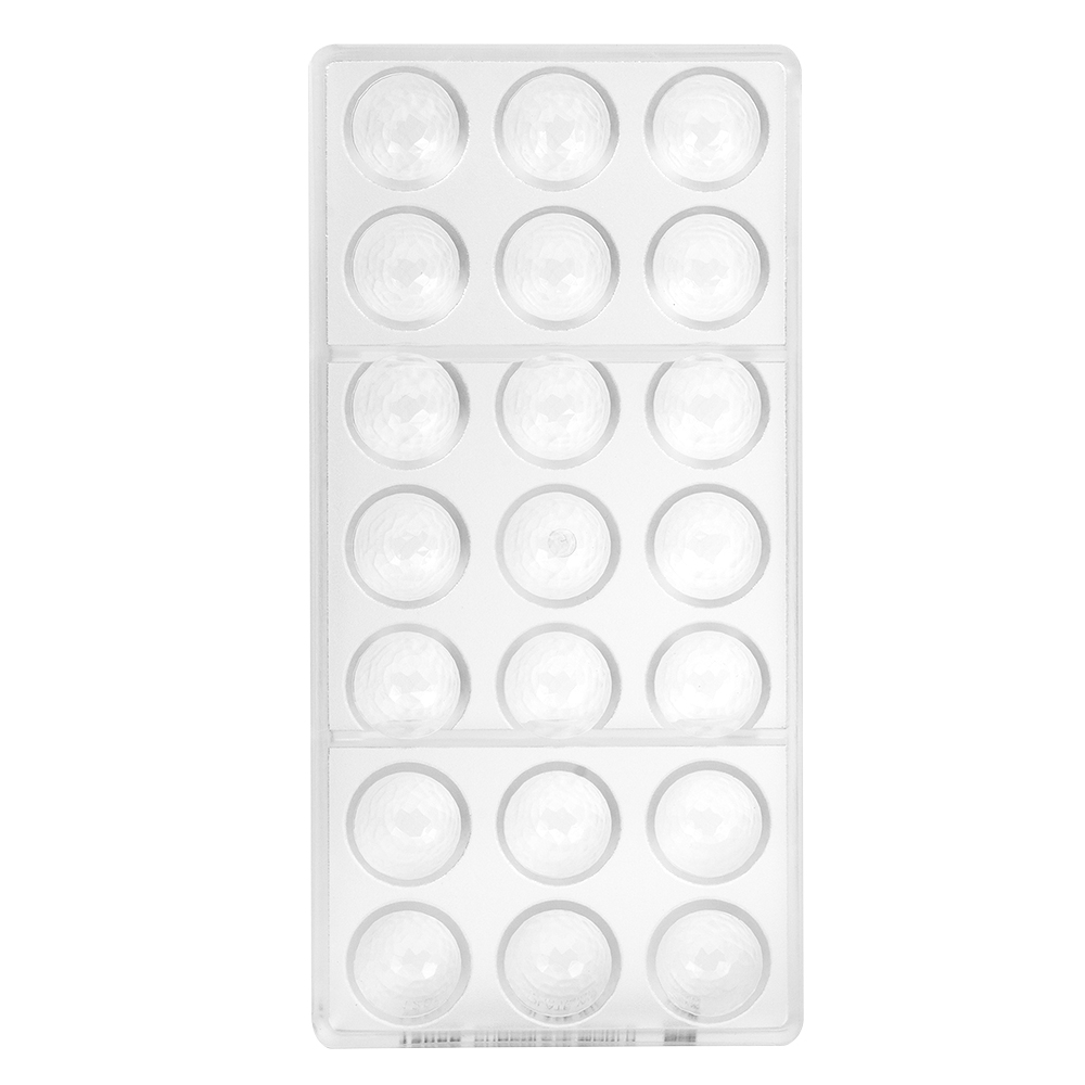 Chocolate World Polycarbonate Chocolate Mold, Diamond Truffle, 21 Cavities image 2