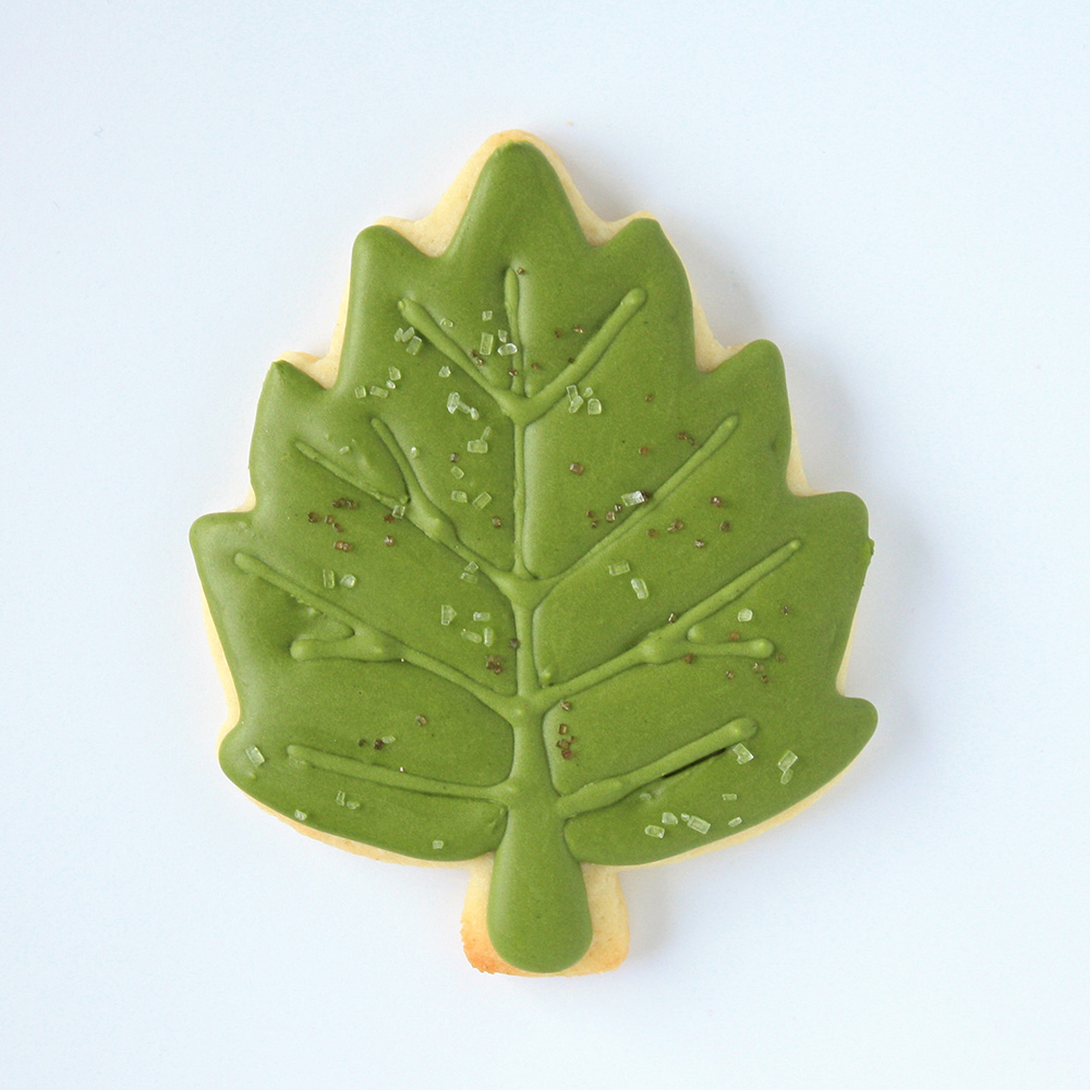 Ann Clark Birch Leaf Cookie Cutter, 4" x 3" image 2