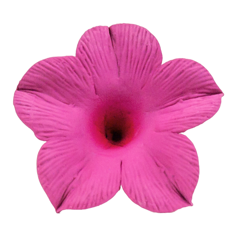 O'Creme Fuchsia Petunia Gumpaste Flowers, Pack of 6 image 1