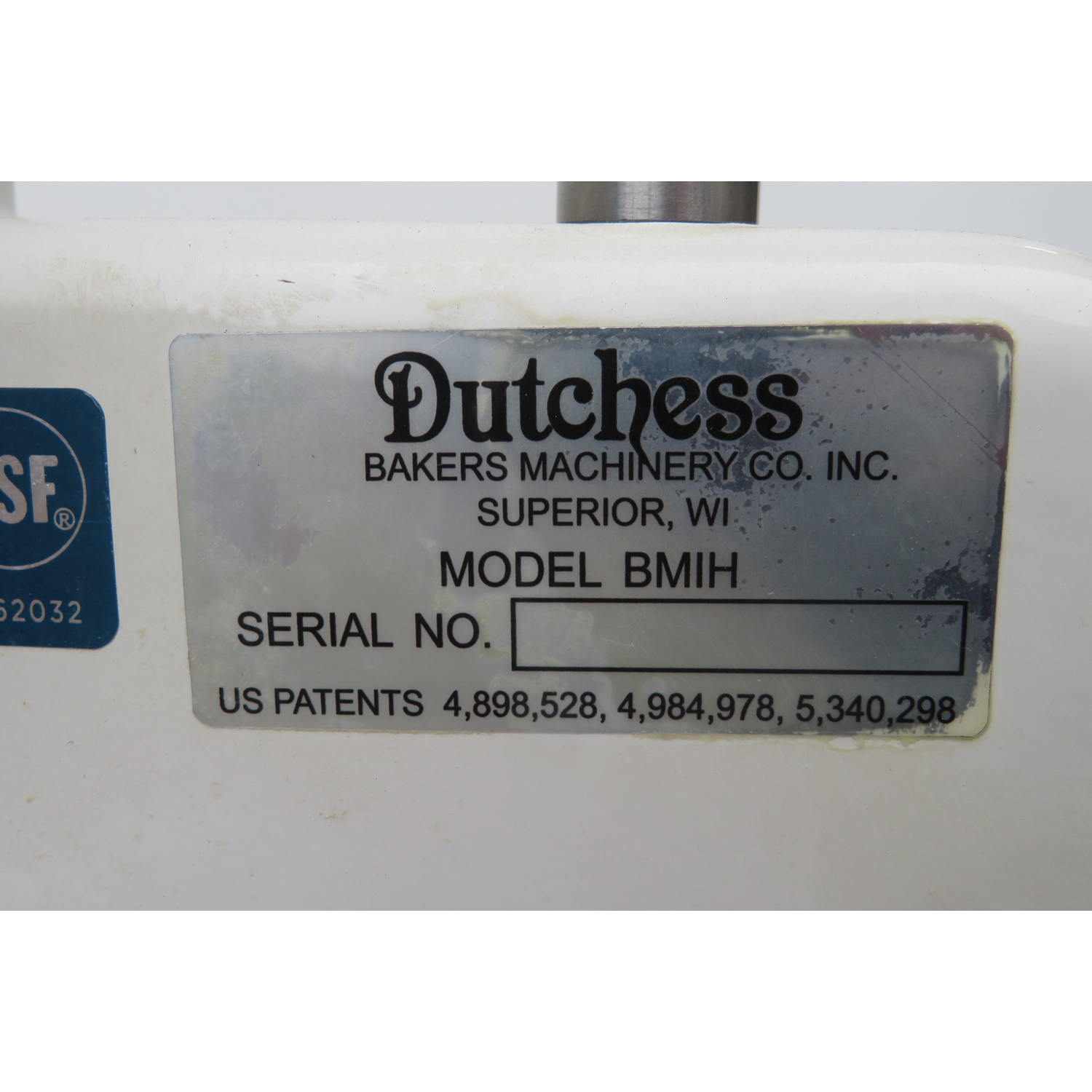 Dutchess BMIH-36 Manual Divider 36 Part, Used Great Condition image 2