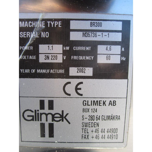 Glimek Belt Rounder Model # BR-300 Used Very Good Condition image 7