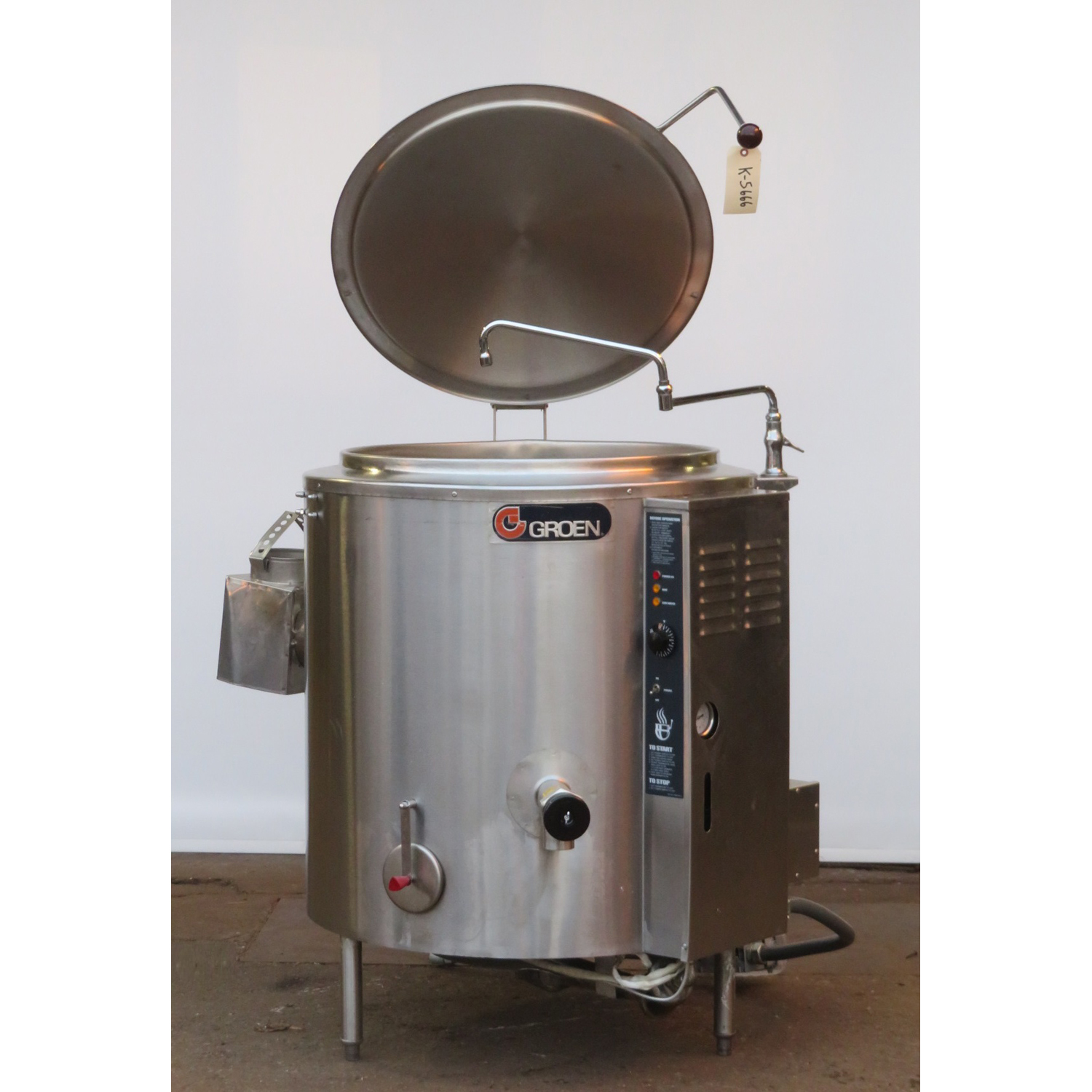Groen AH/1E-40 40 Gal Gas Kettle, Used Great Condition image 1