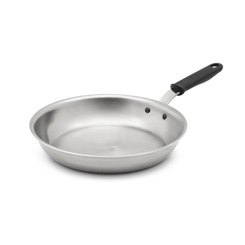Vollrath Wear Ever Aluminum Fry Pan with Silicone Handle, 14" Diameter image 1