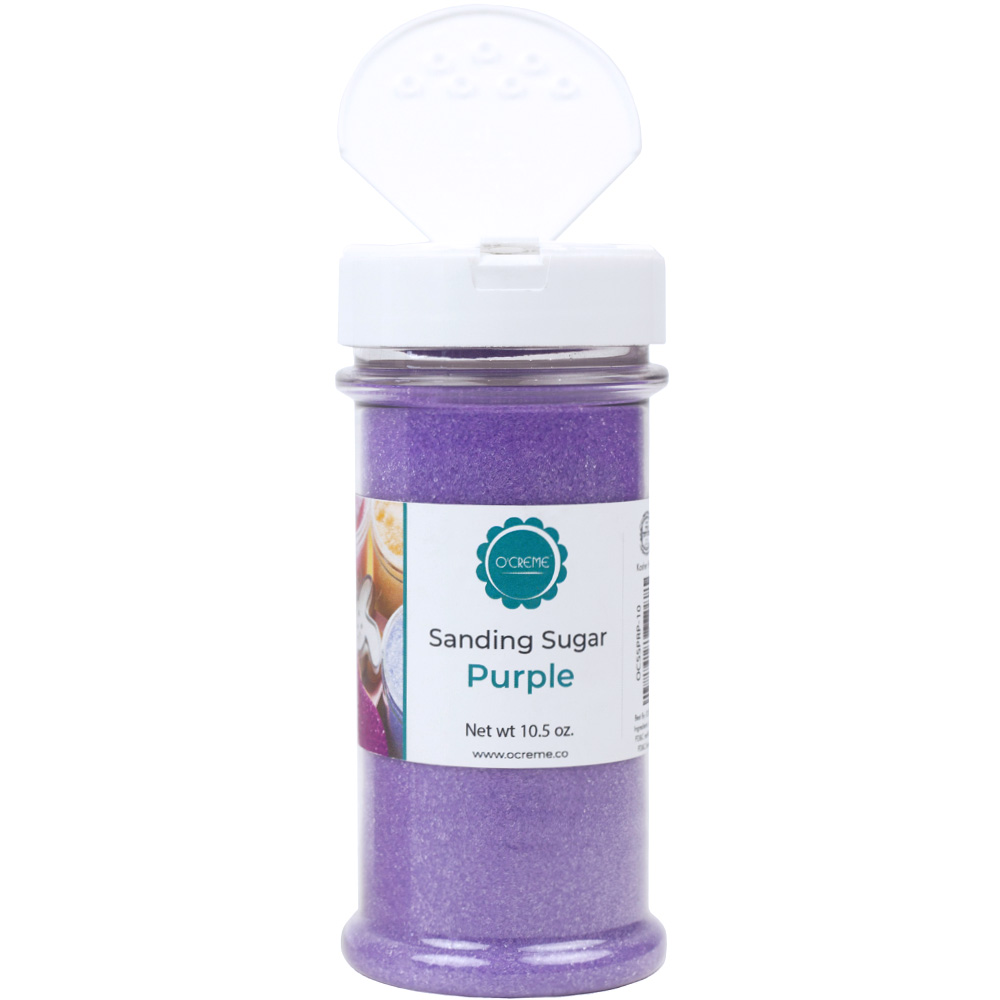 O'Creme Purple Sanding Sugar, 10.5 oz. image 3