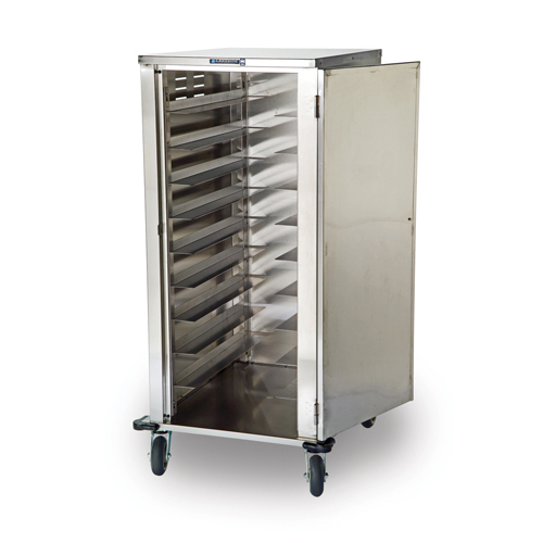 Lakeside Elite Stainless Steel Tray Delivery Cart