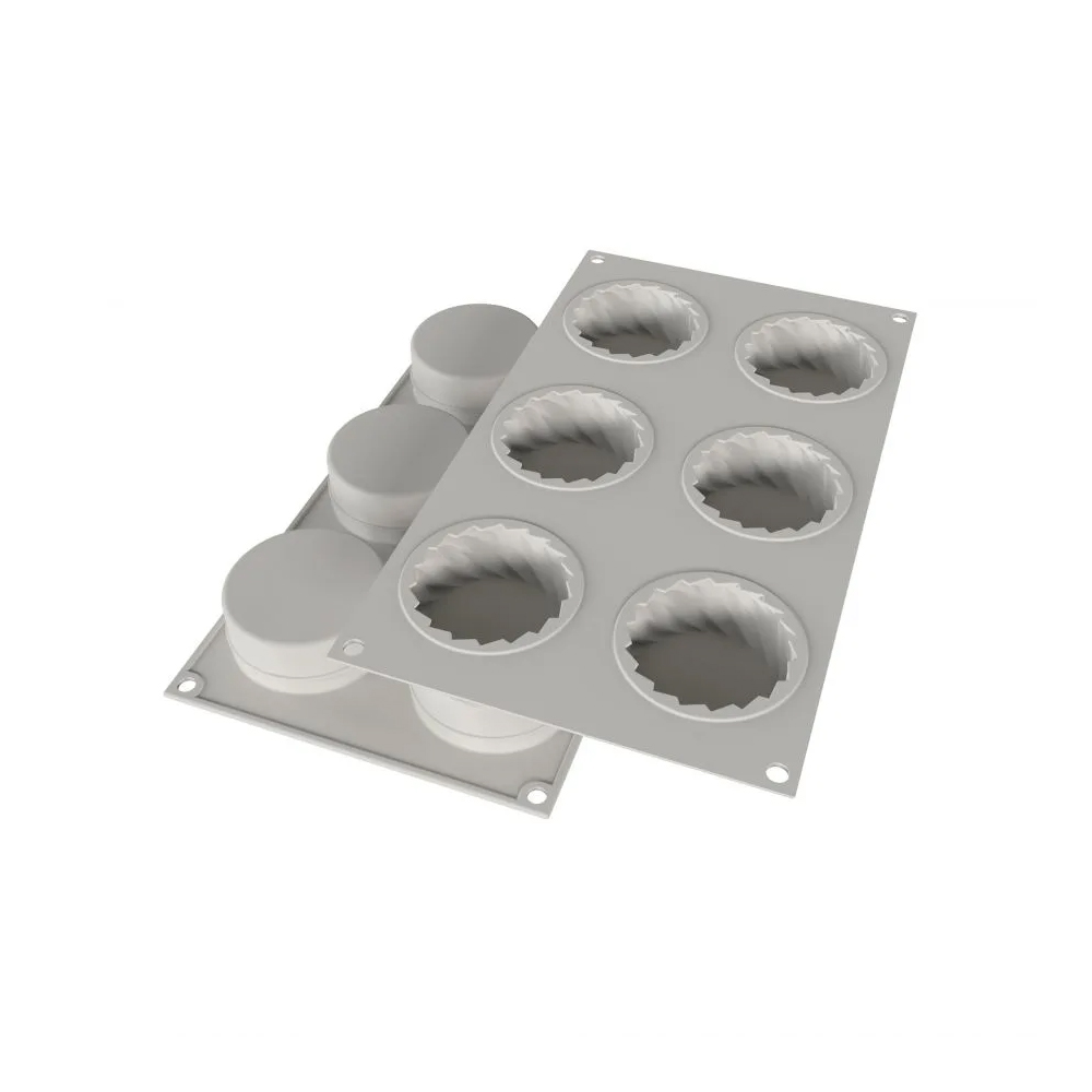 Silikomart MINIDRESS Silicone Baking & Freezing Mold, 3.2 oz., 6 Cavities image 4