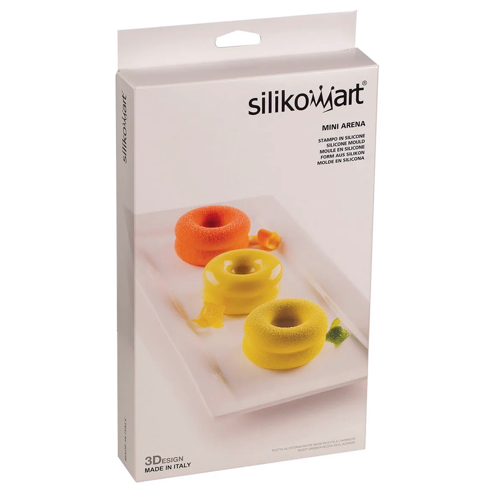 Silikomart MINI ARENA Silicone Baking & Freezing Mold, 3.4 oz., 6 Cavities image 4