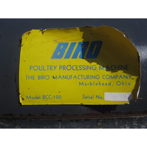 Biro Poultry Cutter Model # BCC-100 Used Good Condition image 4