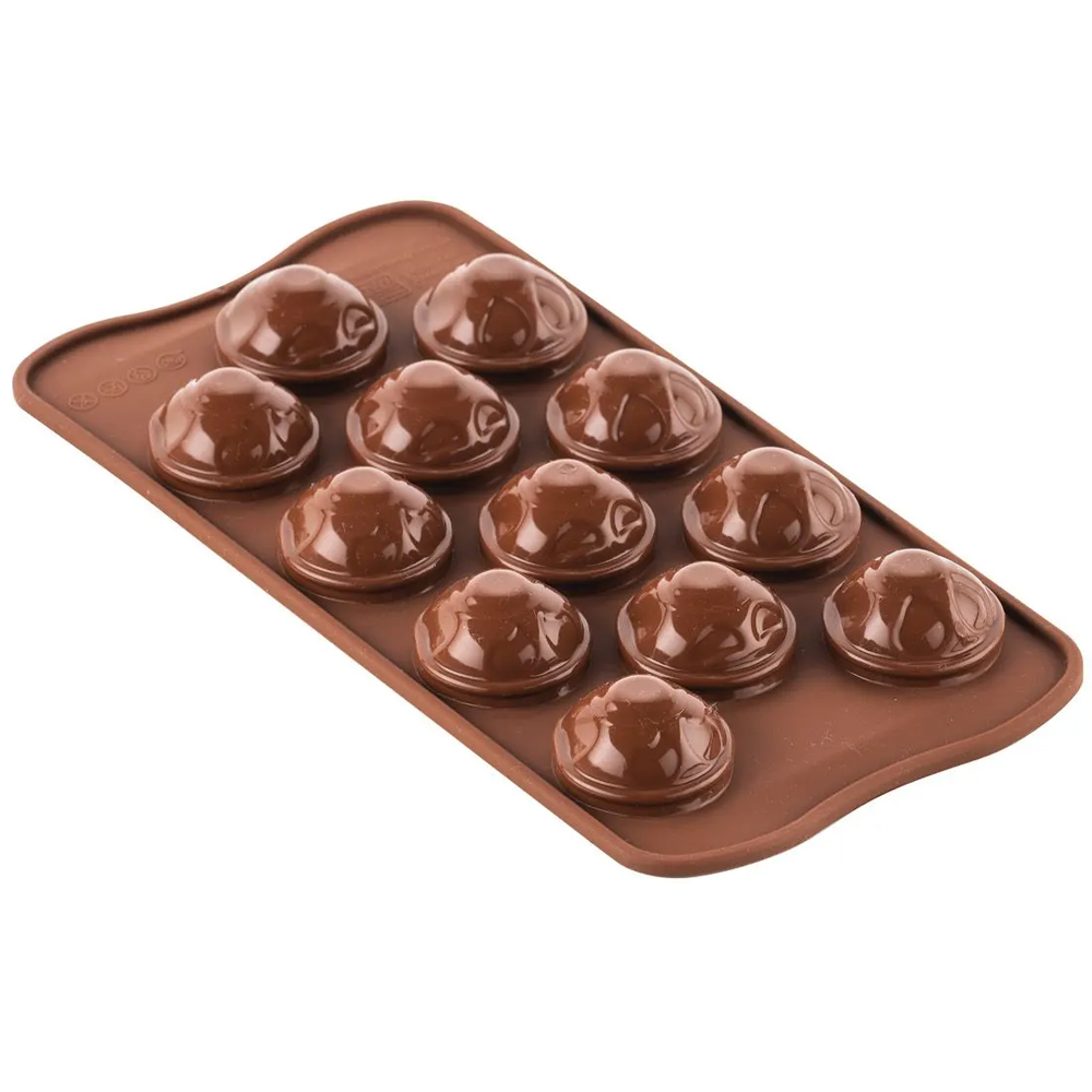 Silikomart Silicone Chocolate Mold, Amleto Skull, 9 Cavities image 4