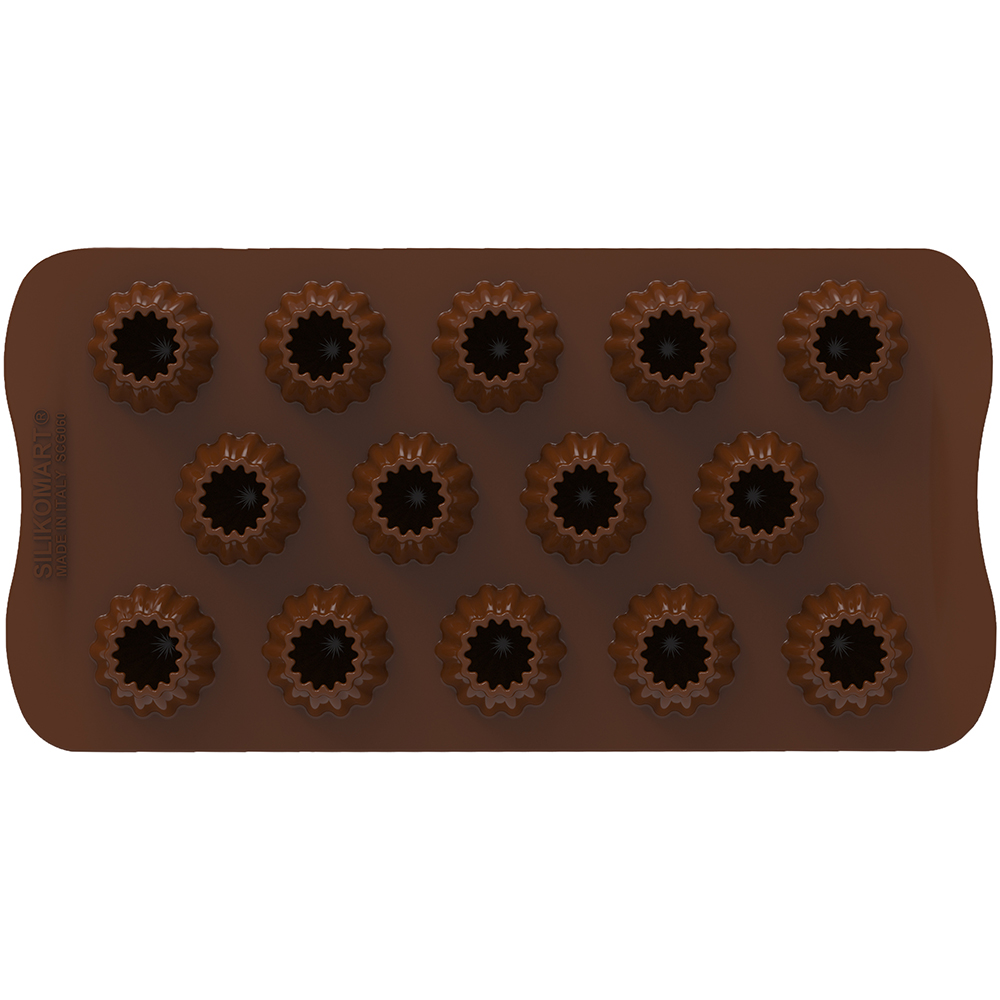 Silikomart Silicone Chocolate Mold, Winter Ball, 14 Cavities image 4