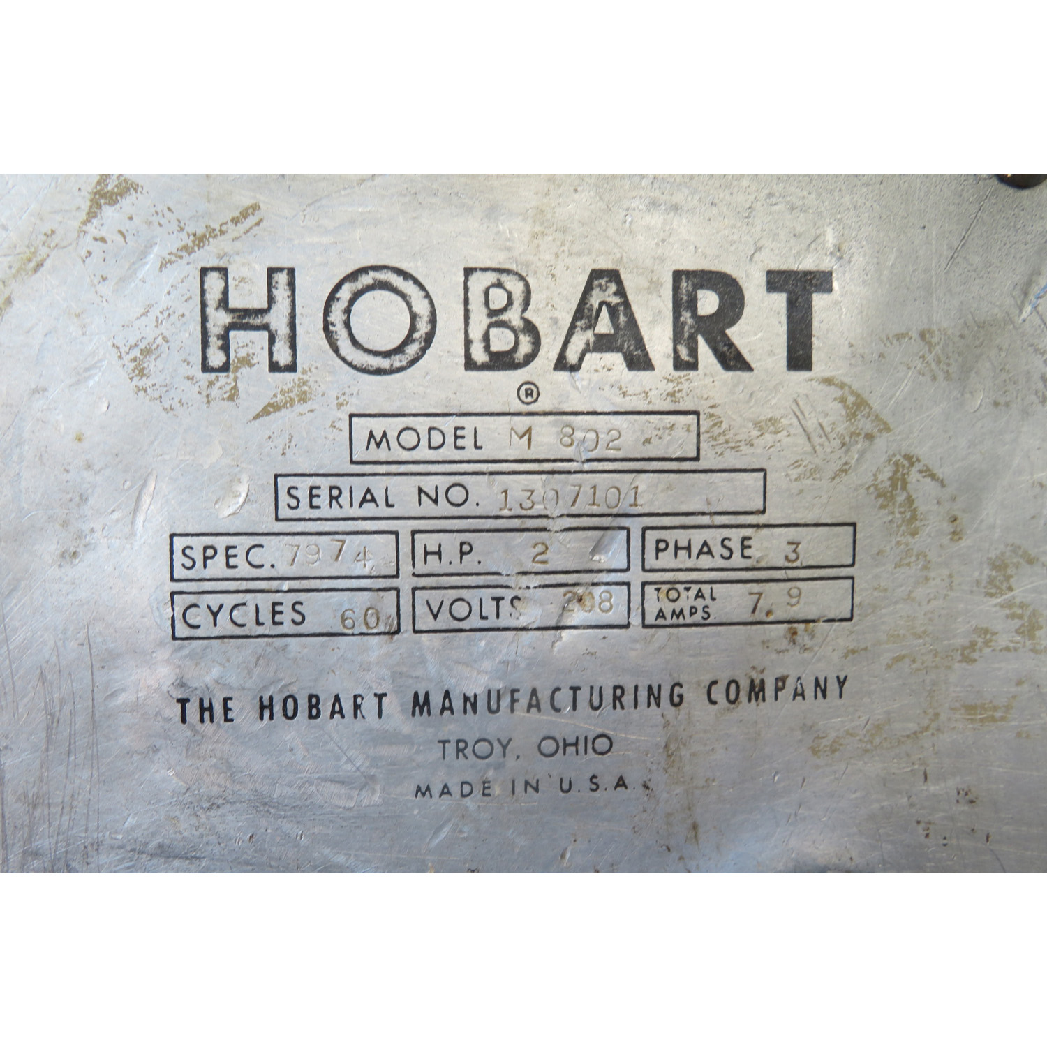 Hobart 80 Quart M802 Mixer, Used Great Condition image 3