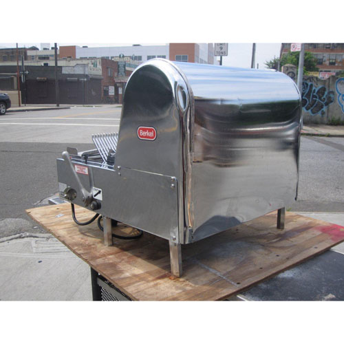 Berkel Chrome Bread Slicer Model # MB 7/16 Used Very Good Condition image 5