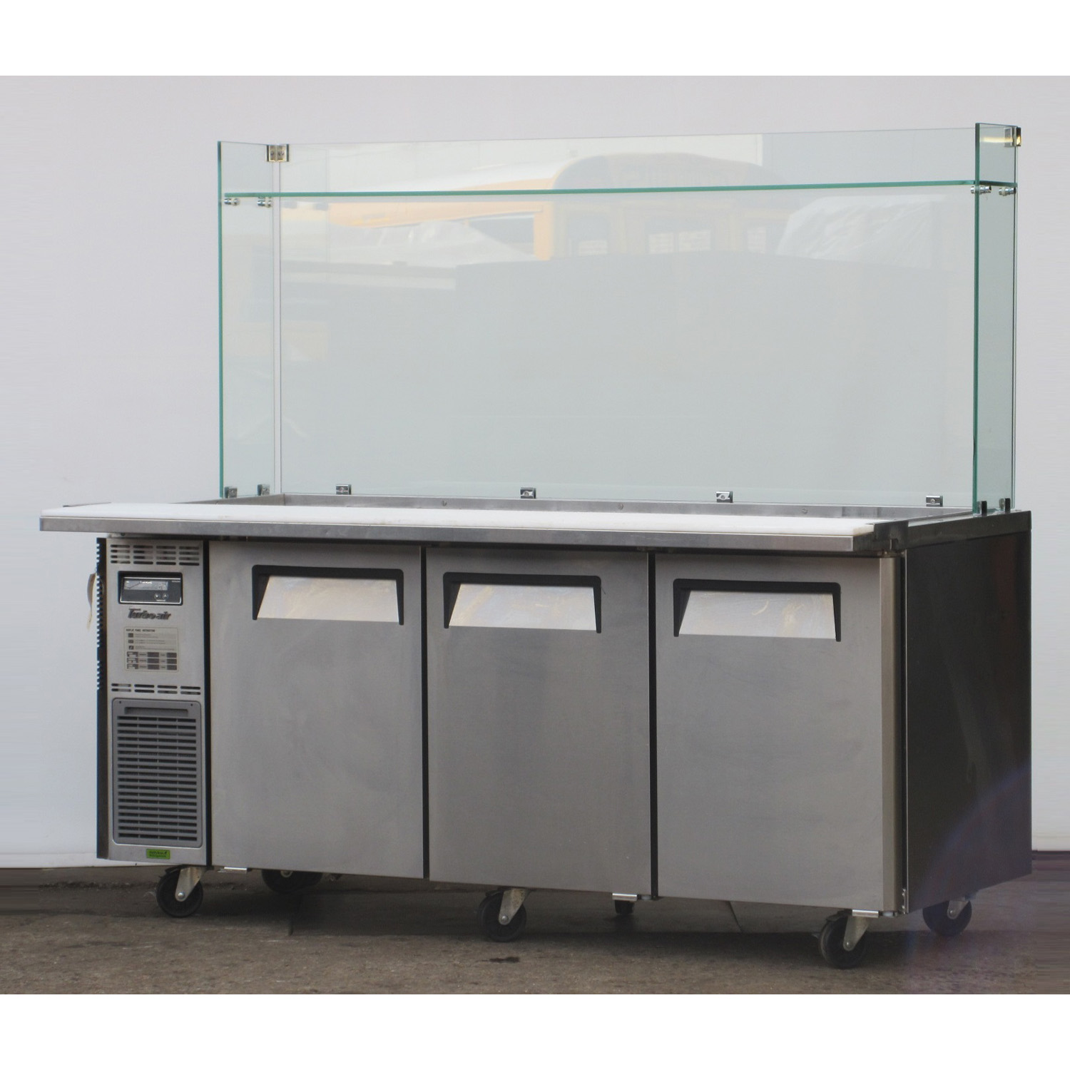 Turbo Air JBT-72-N 72'' Salad Bar W/Sneeze Guard, Used Excellent Condition image 1