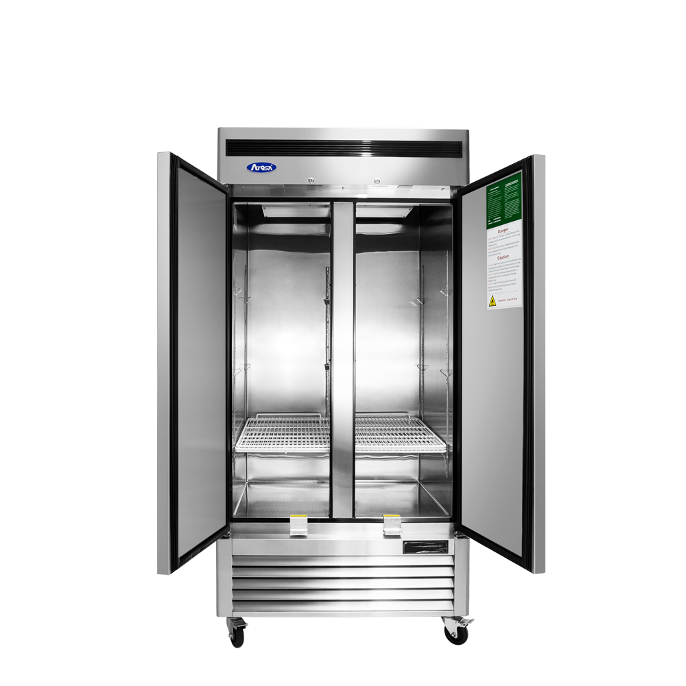 Atosa Bottom Mount Two (2) Door Reach-in Refrigerator image 1