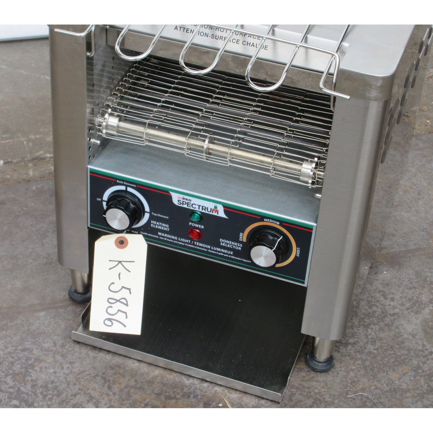 Winco ECT-700 Conveyor Toaster, Used Excellent Condition image 1