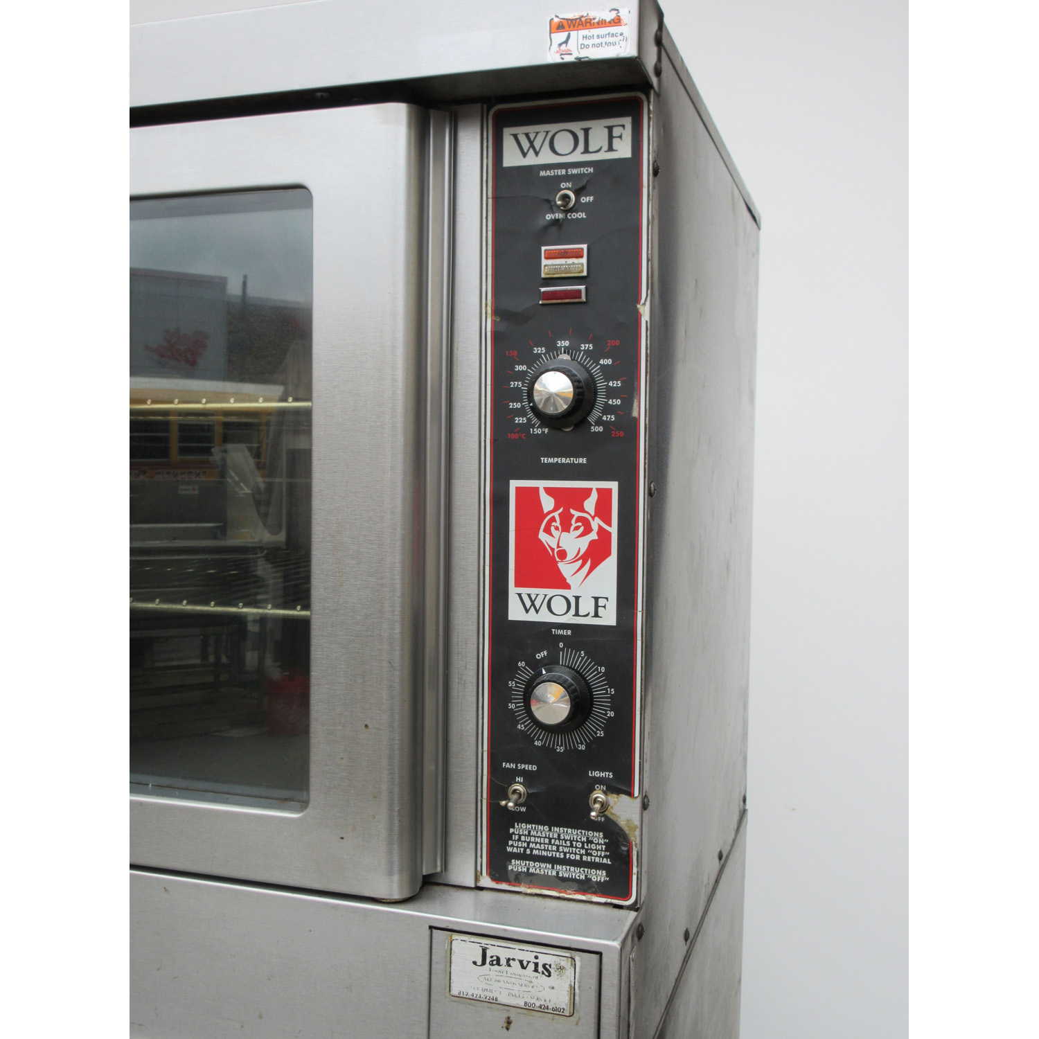 Wolf WKGD-10 Gas Convection Oven, Used Great Condition image 1