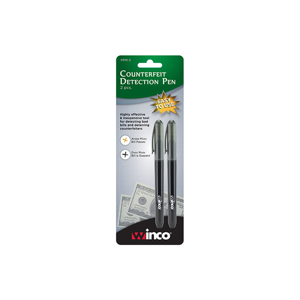 Winco Counterfeit Detection Pen, Pack of 2 image 2