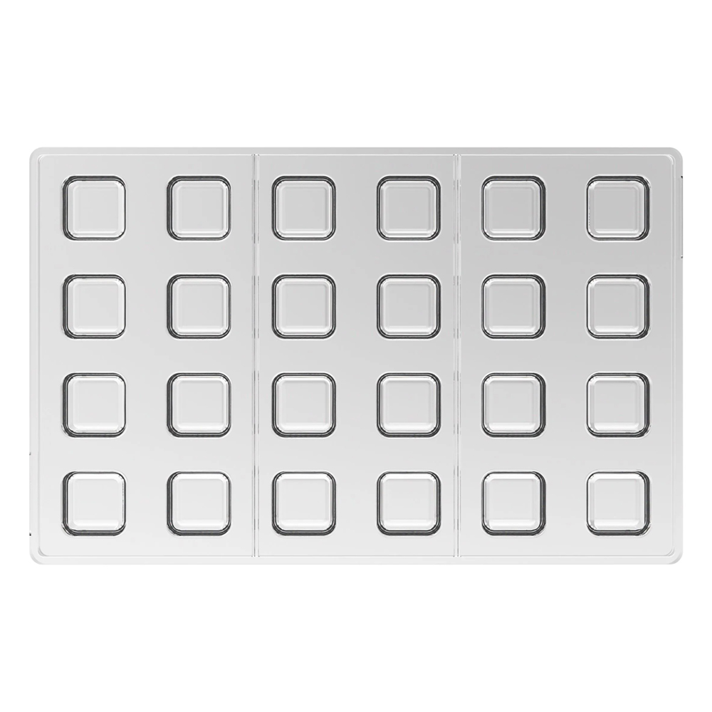 Silikomart 'Kit Cubo 01' Tritan and Silicone Chocolate Mold, 24 Cavities image 2